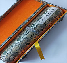 惠水书画装裱案例